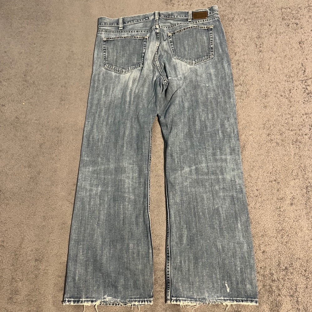 Vintage Y2K Gap Mens Relaxed Boot Fit Jeans Medium Wash Denim 36x30 Grunge